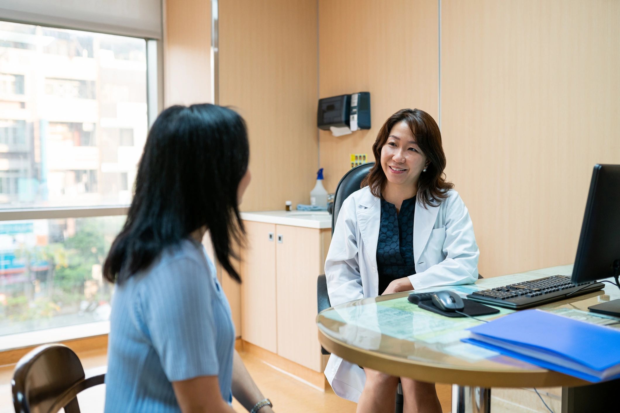 Doctor consultation representing personalized peptide therapy guidance